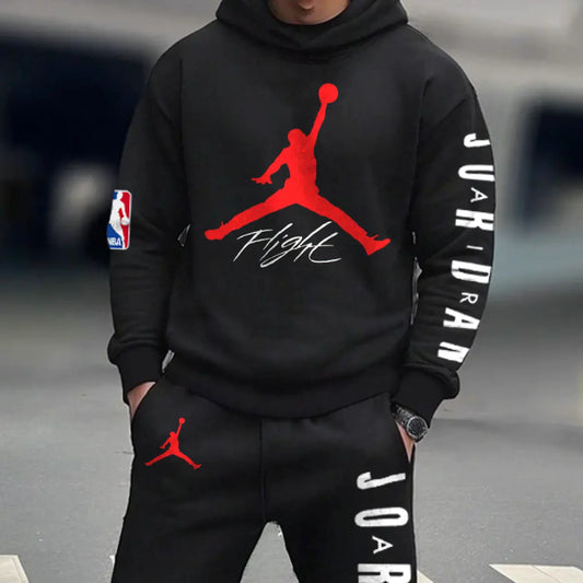Men's Tracksuits Jordan Jumper Basketball Hoodies And Sweatsuit Set