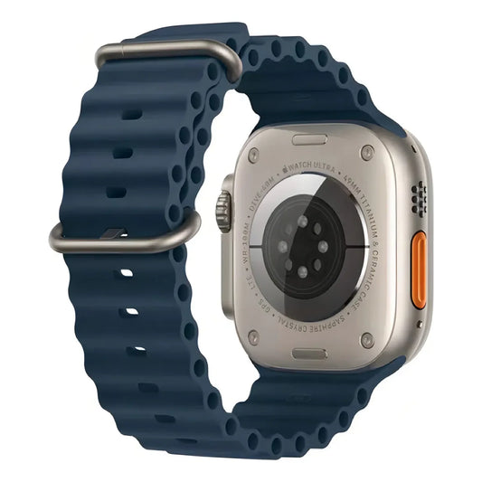 Apple Watch Ultra 49mm Gps + Cellular Titanium Silver + Navy Ocean Band 32GB