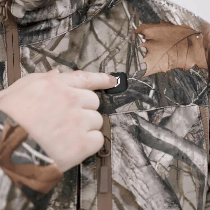 Tidewe Inferno Men'S Camo Heated Hunting Jacket with Battery Pack Heated Jacket Mens Clothing