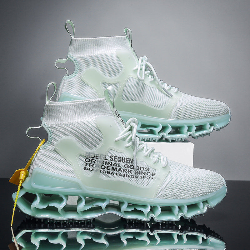 Hip-hop Cool Trendy Flying High-top Socks Casual Shoes