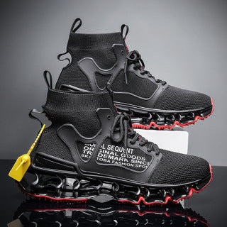 Hip-hop Cool Trendy Flying High-top Socks Casual Shoes