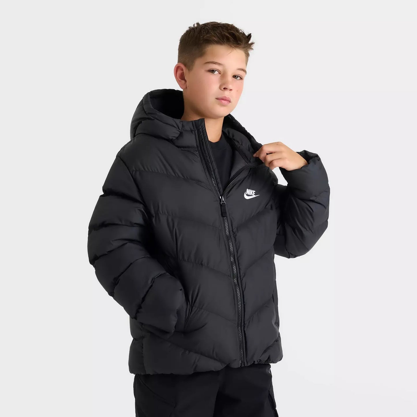 Big Kids' Nike Sportswear All Day Play Therma-FIT Loose-Fit Puffer Jacket