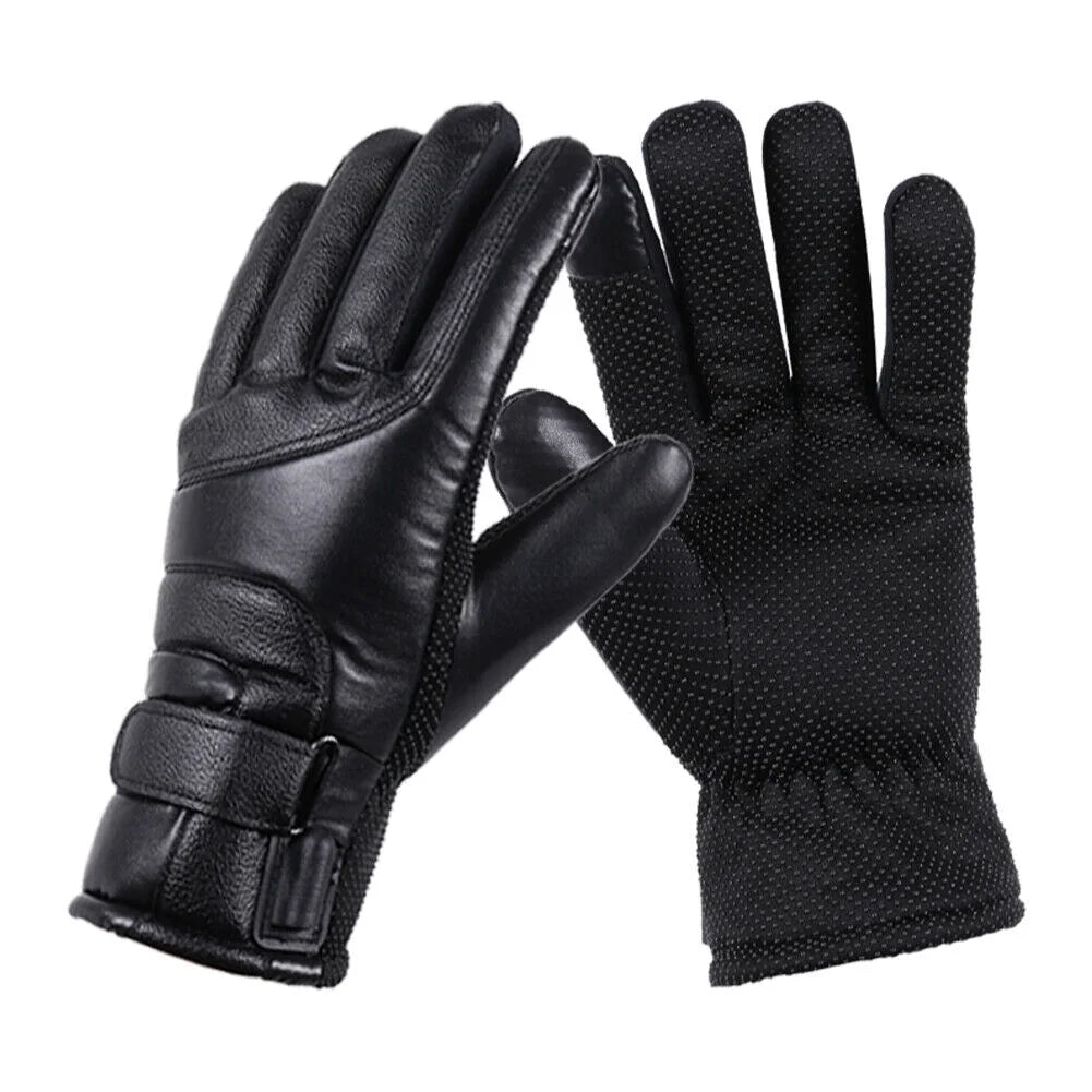 USB Powered Electric Heated Gloves for Men Women with 3 Heating Levels Heated Gloves Touchscreen Waterproof Skiing Snowboarding Gloves
