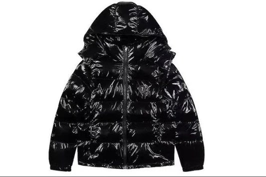 Trapstar Glossy Insulated Hooded Puffer Jacket