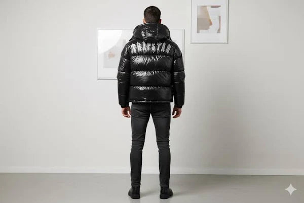 Trapstar Glossy Insulated Hooded Puffer Jacket