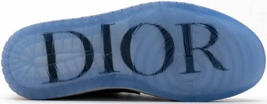 Di0r X Jordan 1 High 'wolf Grey' Men's Size Us 7-12